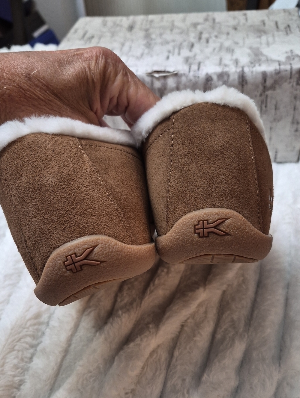 Kuru Loft Men's Sz 10 M Orthopedic Slippers $149 - Picture 5 of 7